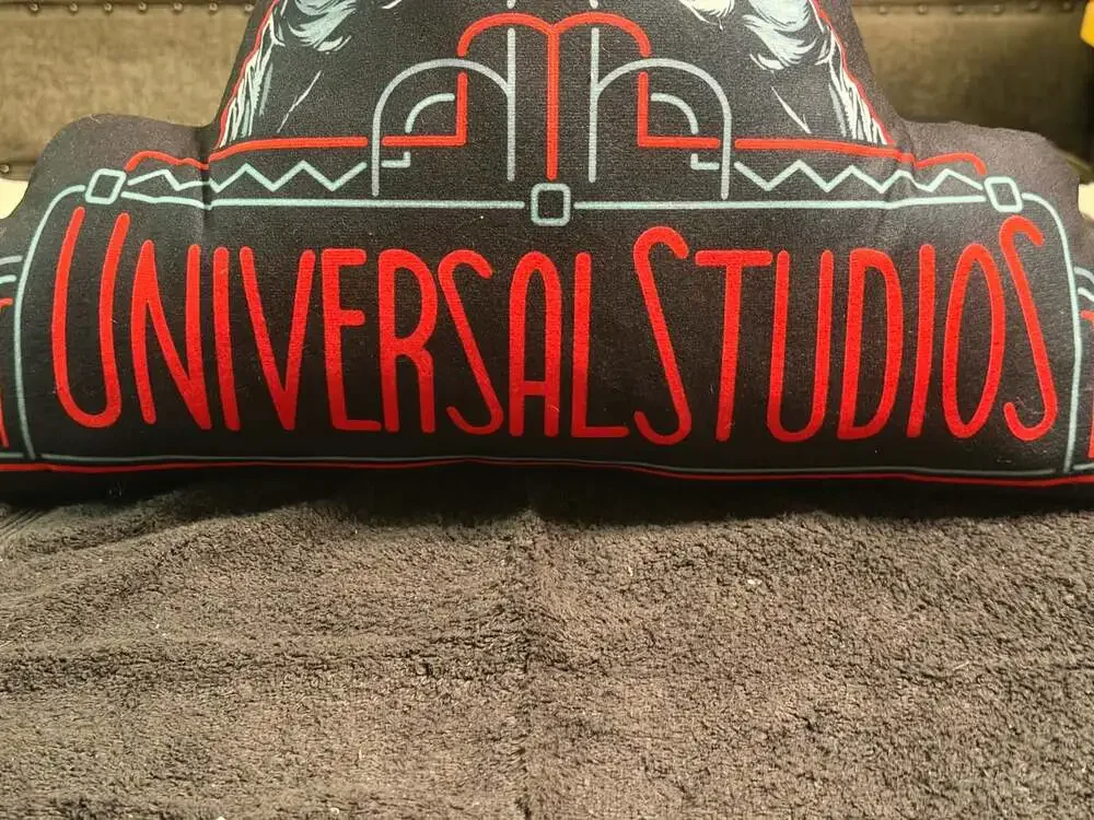 Universal Studios Frankenstein Monster Marquee Sign Plush Pillow
